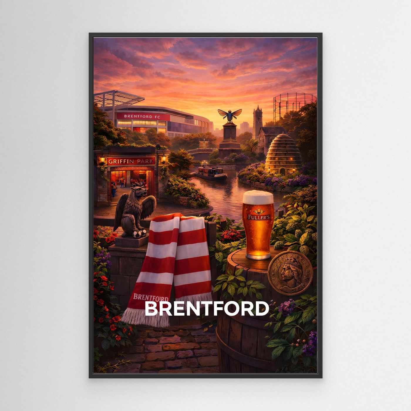 Brentford City Canvas