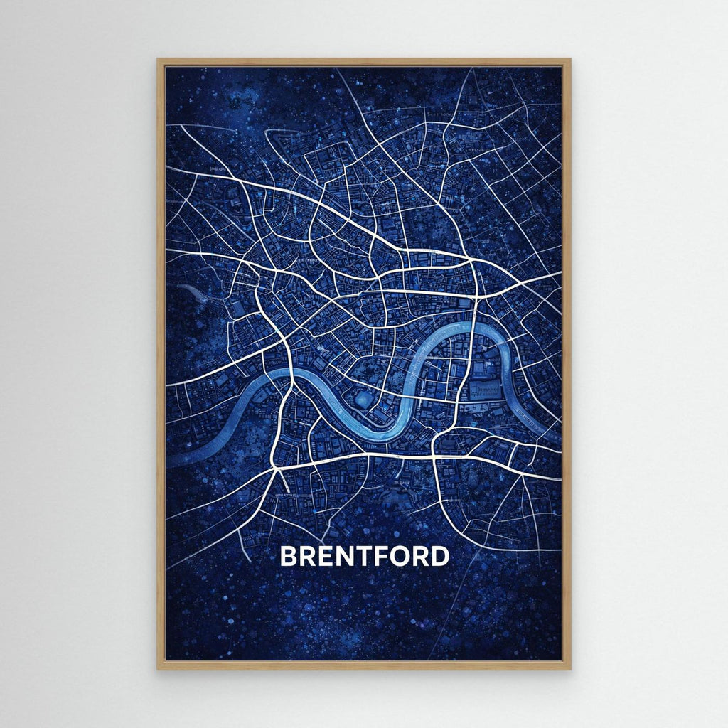 Brentford Map Canvas