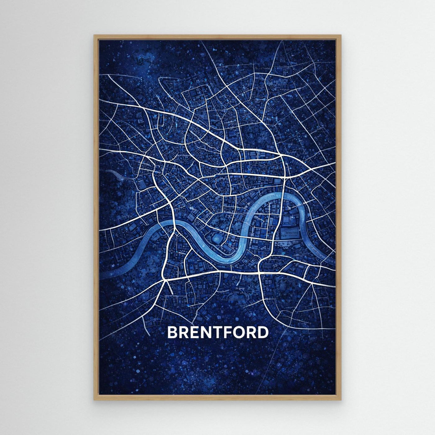 Brentford Map Canvas