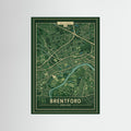 Brentford Map - Print