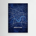 Brentford Map Canvas