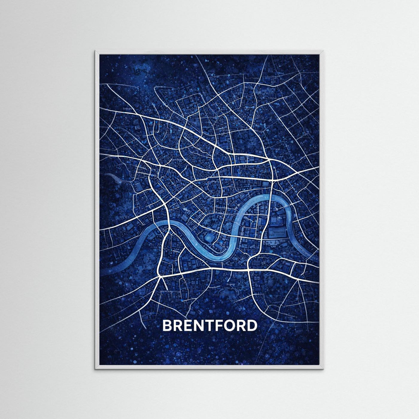 Brentford Map Print
