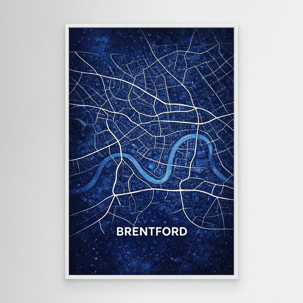 Brentford Map Canvas