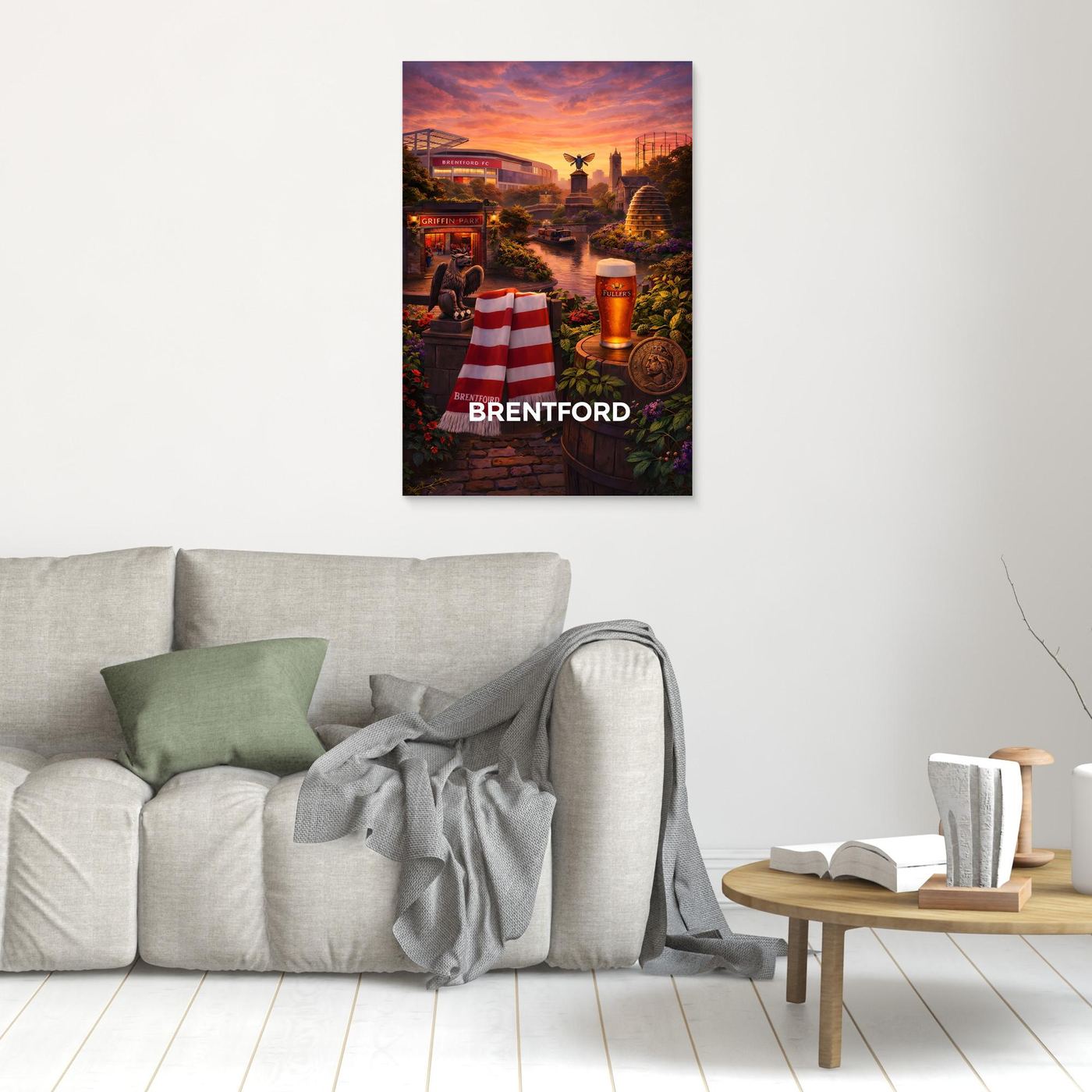 Brentford City Canvas