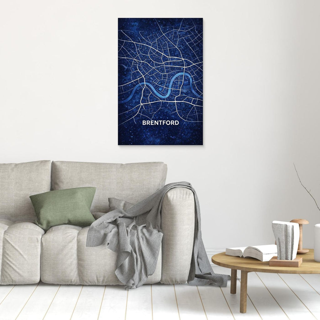 Brentford Map Canvas
