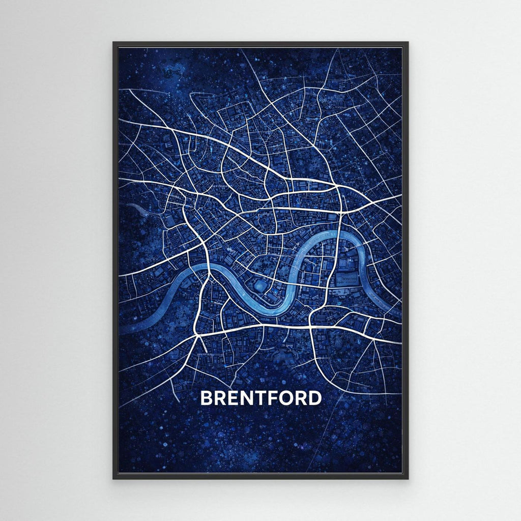 Brentford Map Canvas