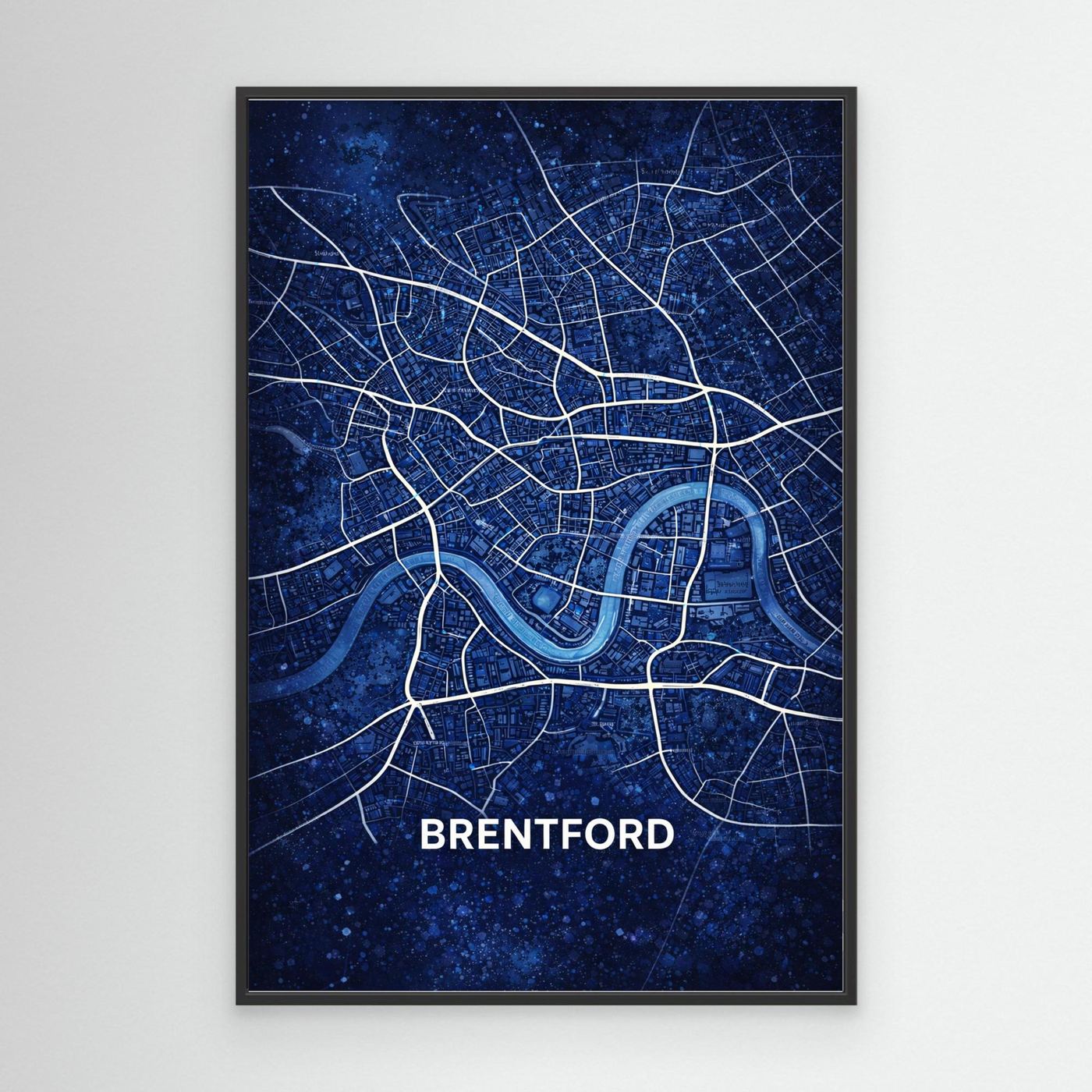 Brentford Map Canvas