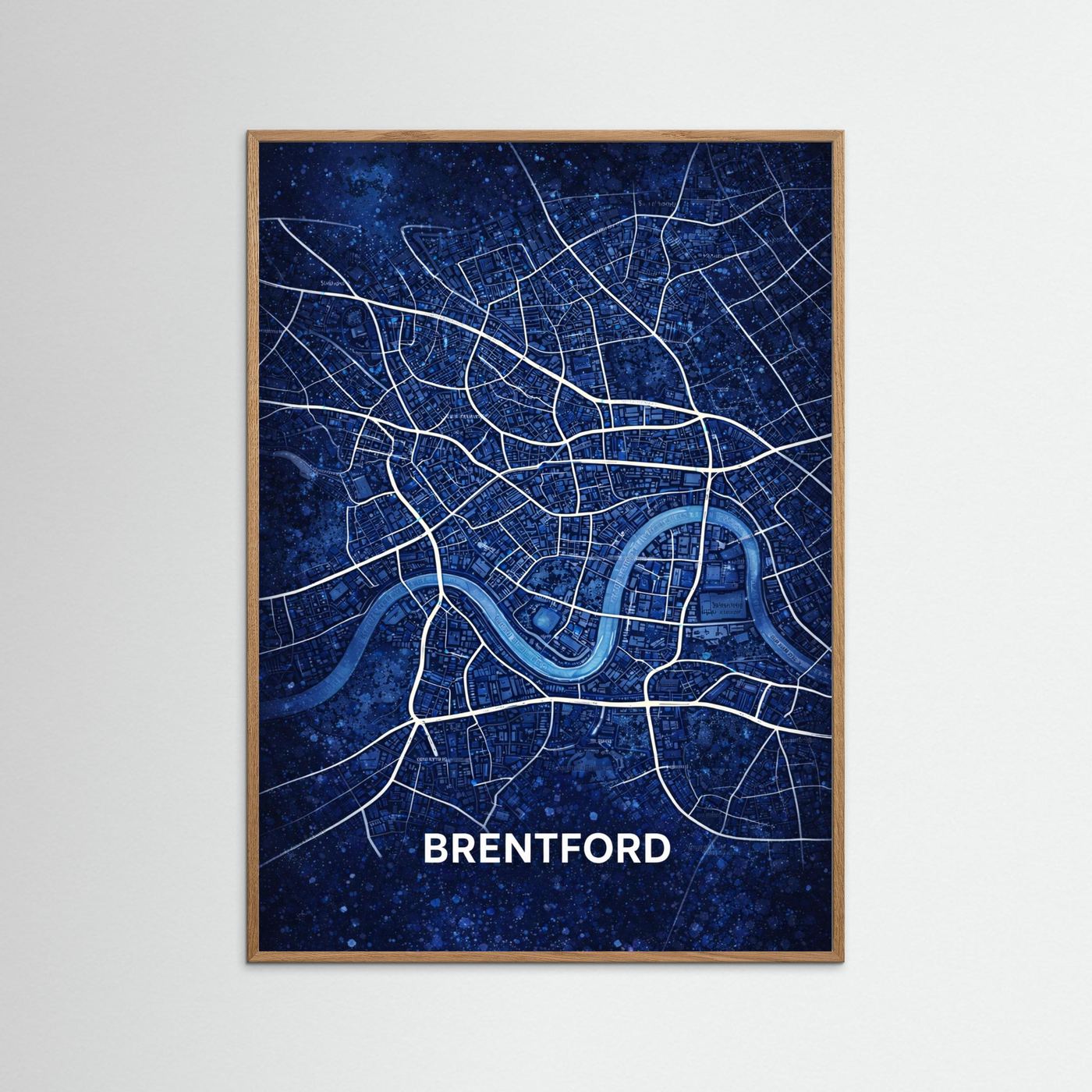 Brentford Map Print